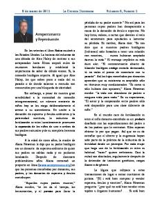 8 de marzo de 2015 La Cronica Diocesana Volumen 6, Numero 5